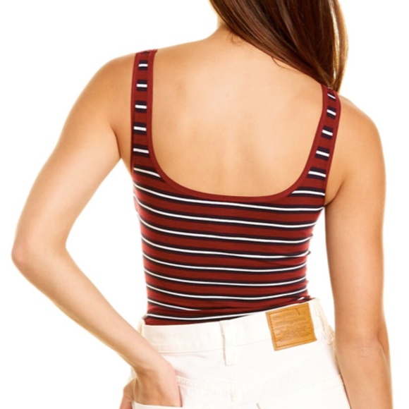 Yummie Ruby Striped Bodysuit - Picture 2 of 9